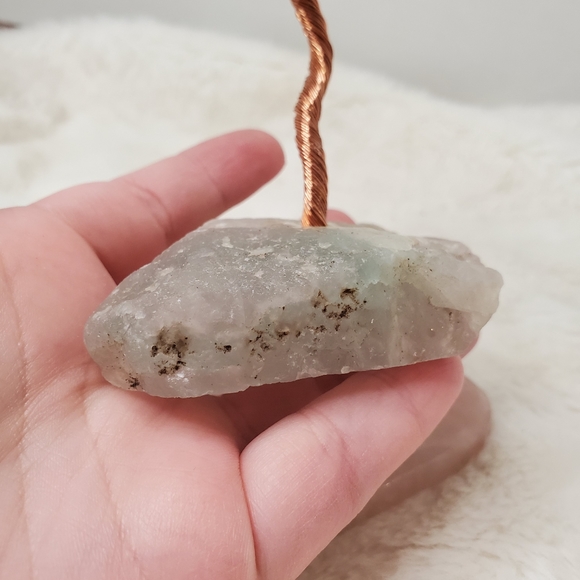 Clear Quartz Crystal Tree with Fluorite Base - Picture 13 of 13